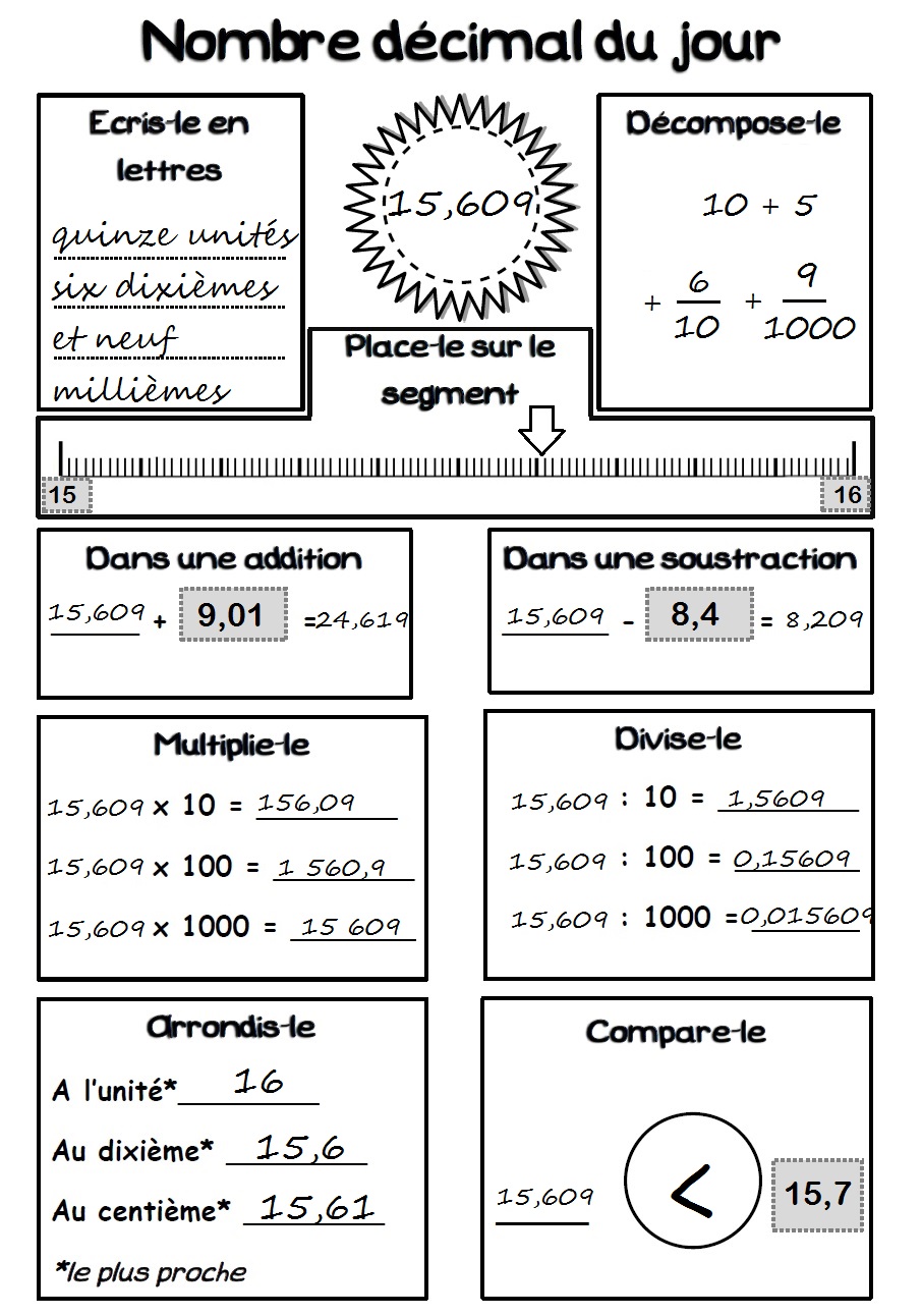 Calcul MA MAITRESSE DE CM1 CM2 Page 2 Calcul MA MAITRESSE DE CM1 CM2 Page 2
